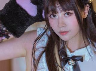 奈汐酱Nice的黑色写真实在太好看，这资源我不想分享，大家自己来掘金吧！