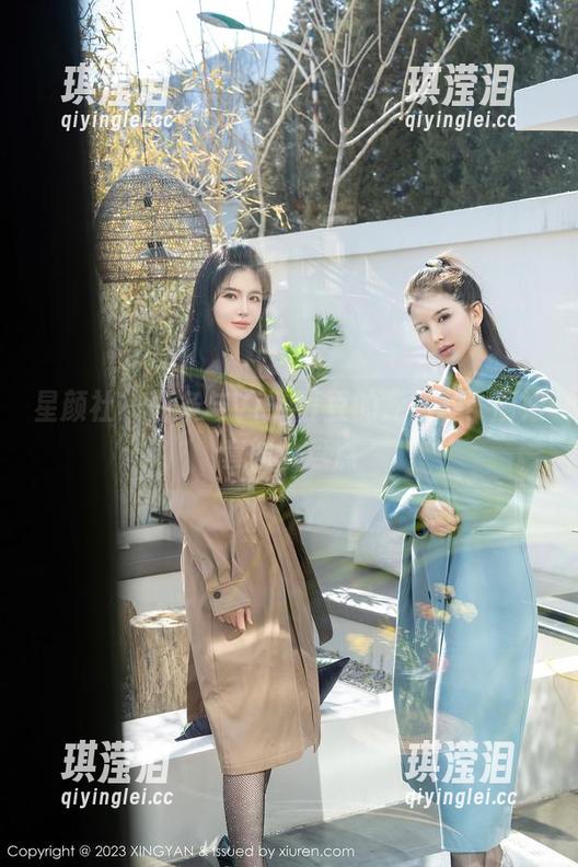 星颜社 - 面条与Vily豆豆的二重奏：厨娘套图大盘点