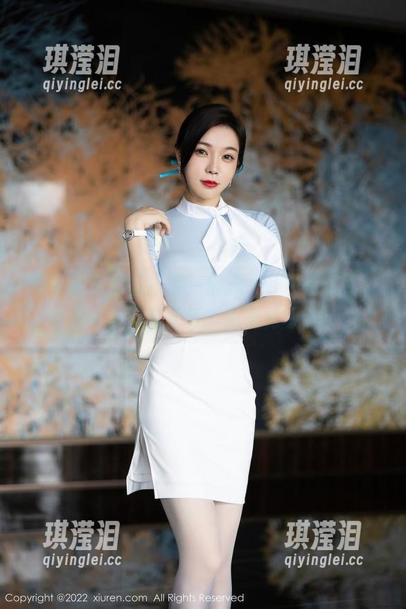 秀人网-恩一 秀人网 - 给自己来一份恩一的白色惊喜,美图与图包温柔挑战视觉极限!